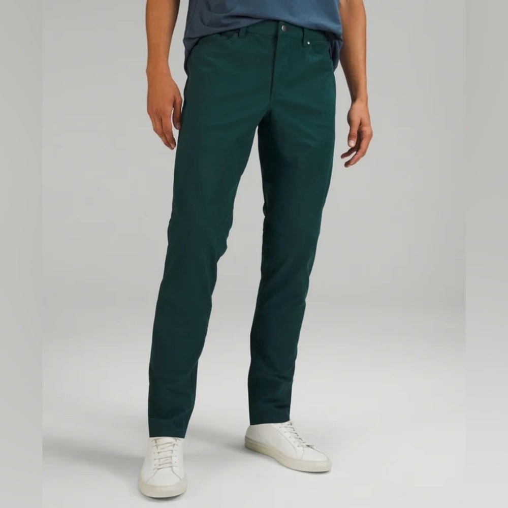 Lululemon Men’s ABC Slim Fit Pants utillitech GREEN JASPER